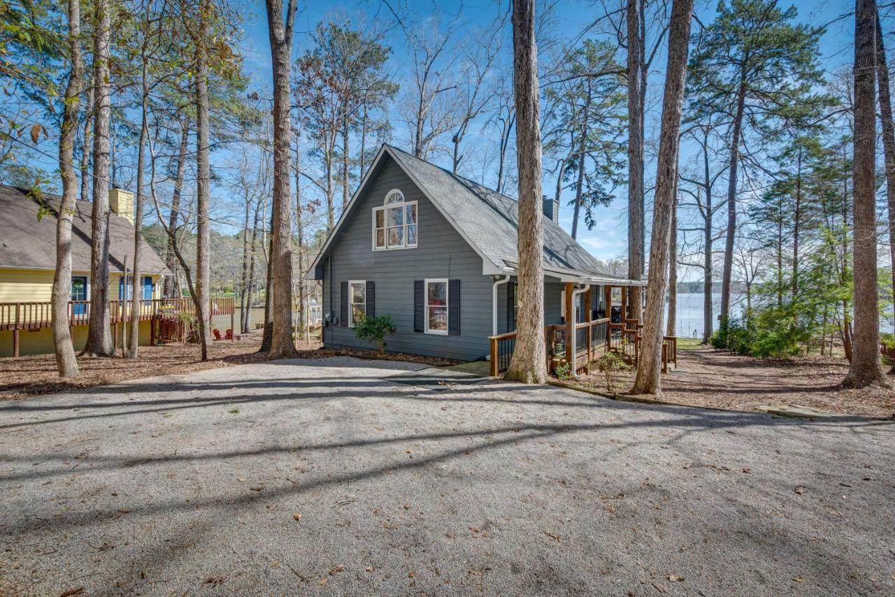 Quiet Lakefront Eatonton House With Boat Dock! Βίλα Εξωτερικό φωτογραφία